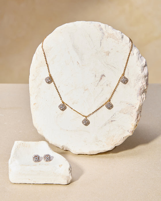 STELLAVERSE REVERSIBLE STAR  CHARM NECKSET